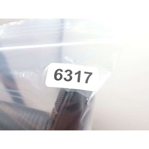 Clarks Kyndall Iris Pump Size 10 Black Leather Slip On Shoes Block Heel Career - Picture 6 of 12